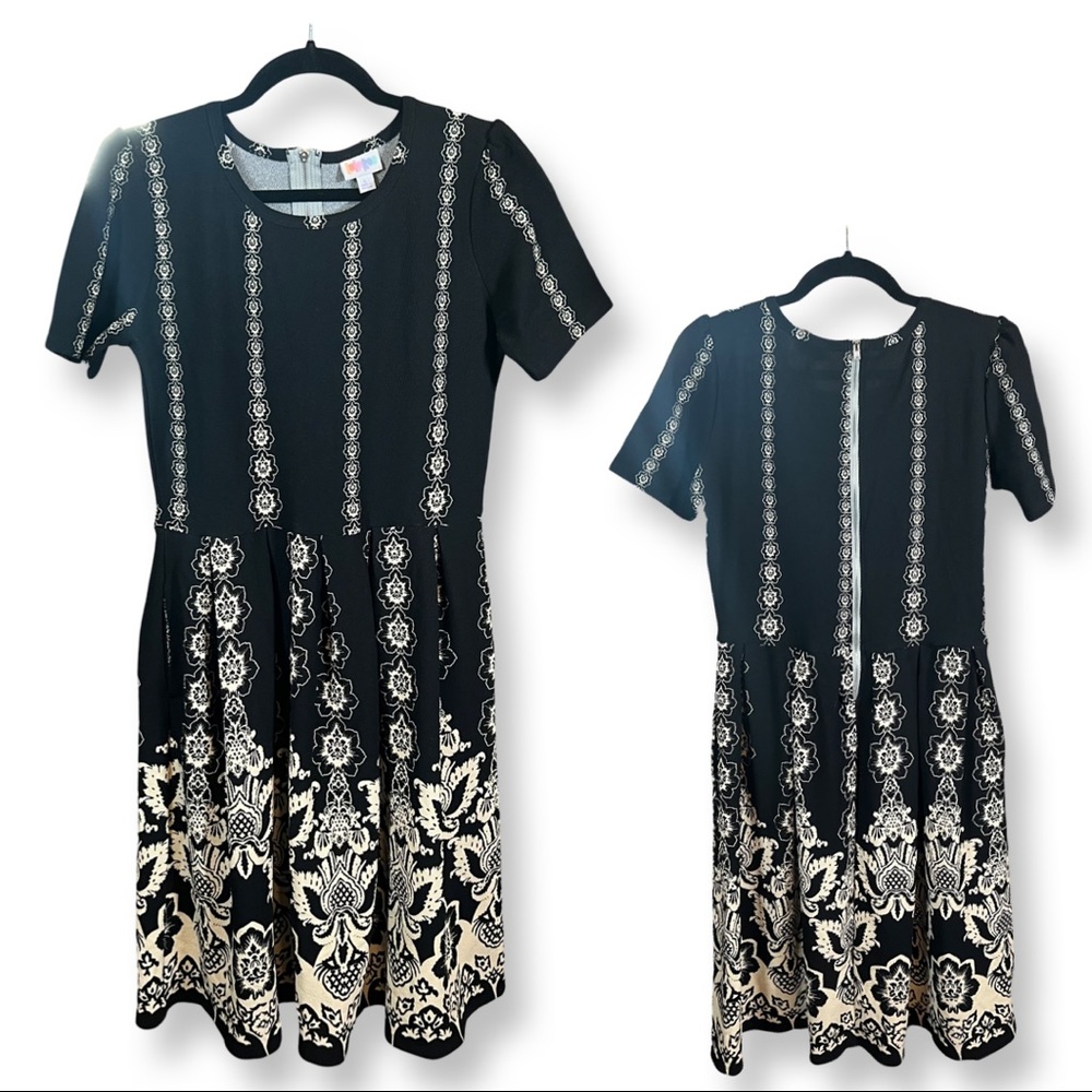 LuLaRoe Patterned Amelia Dress